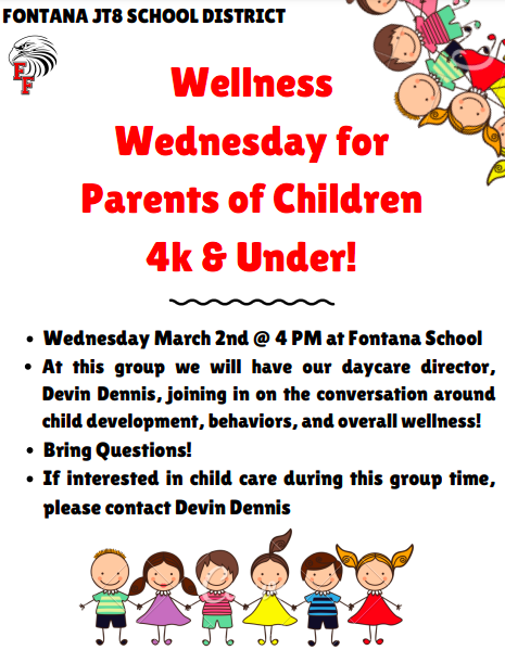 Wellness Wednesday for Parents of Children 4K and Under