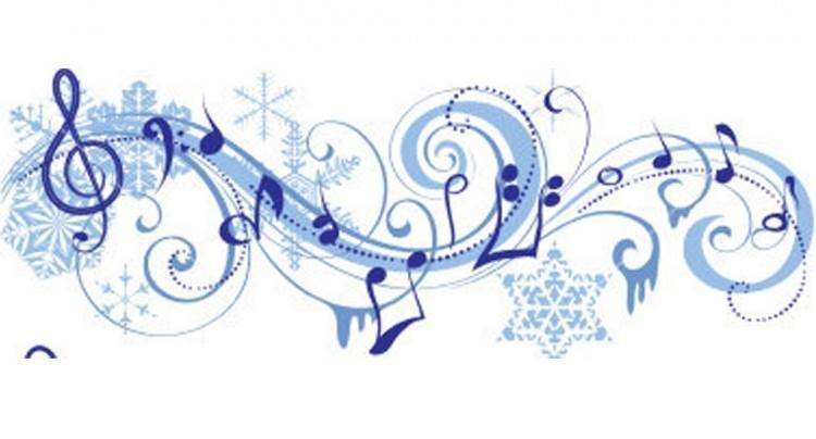 winter music notes
