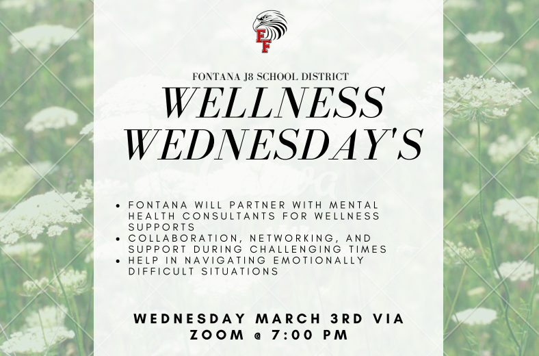 Wellness Wednesday's 3/3/21
